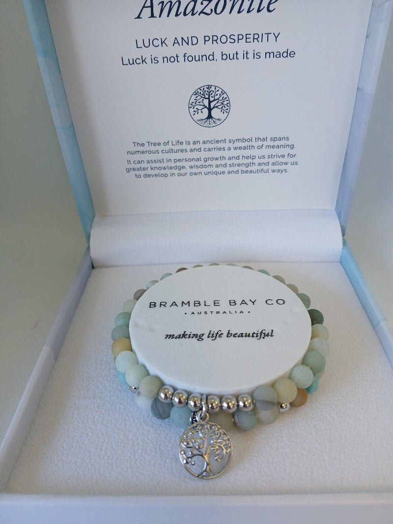 Amazonite Duo Bracelet Bramble Bay Co.