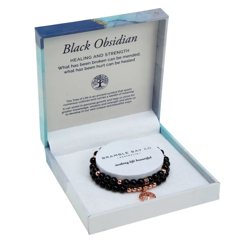 Black Obsidian Bracelet