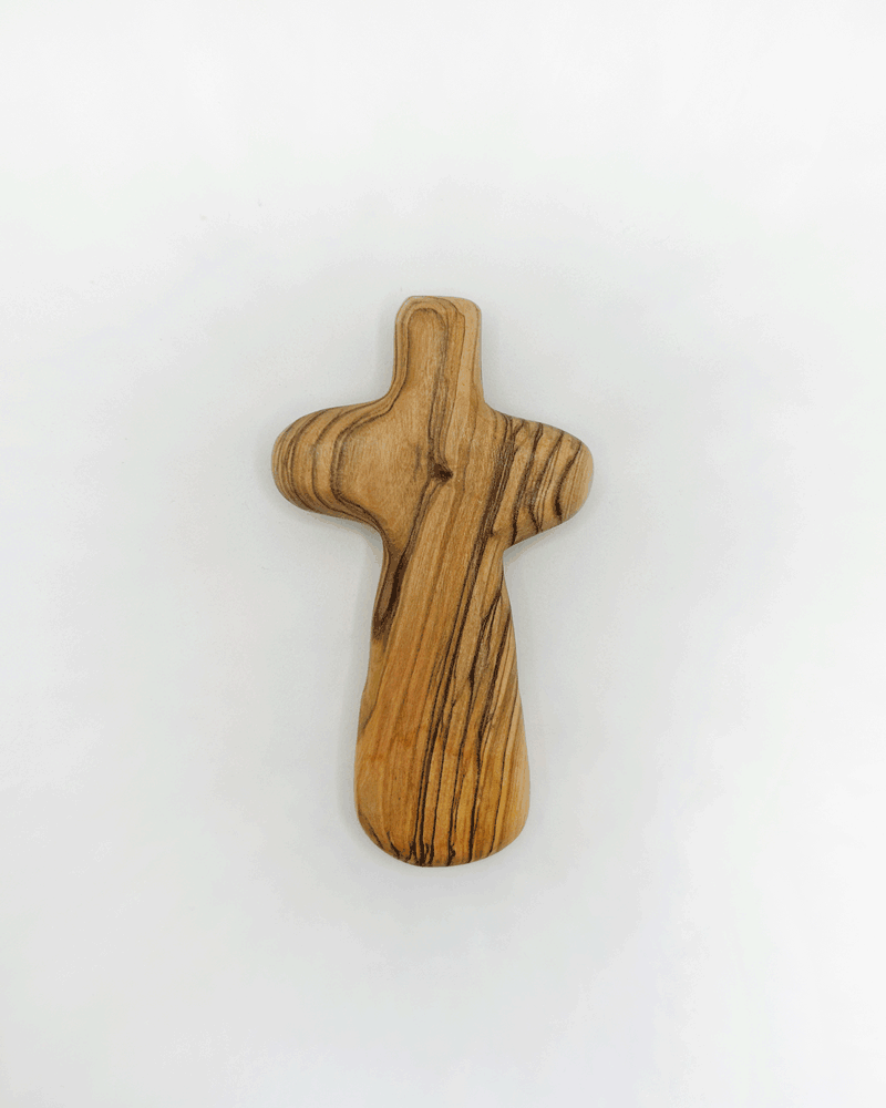 Olivewood Holding Cross