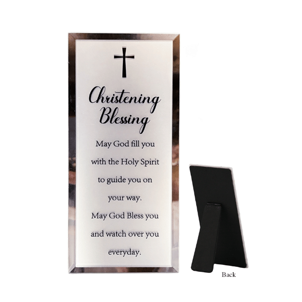 Christening Blessing Plaque
