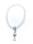 Communion Bracelet with Diamente and Chalice Charm in gift box