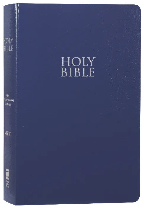 Dark Blue Holy Bible