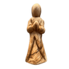 Olivewood Faceless Standing Angel 11cm