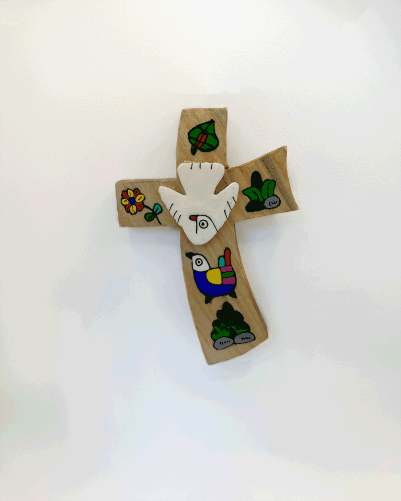 El Salvador Flower and Dove