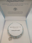 Bramble Bay Co Aquamarine Duo Bracelet