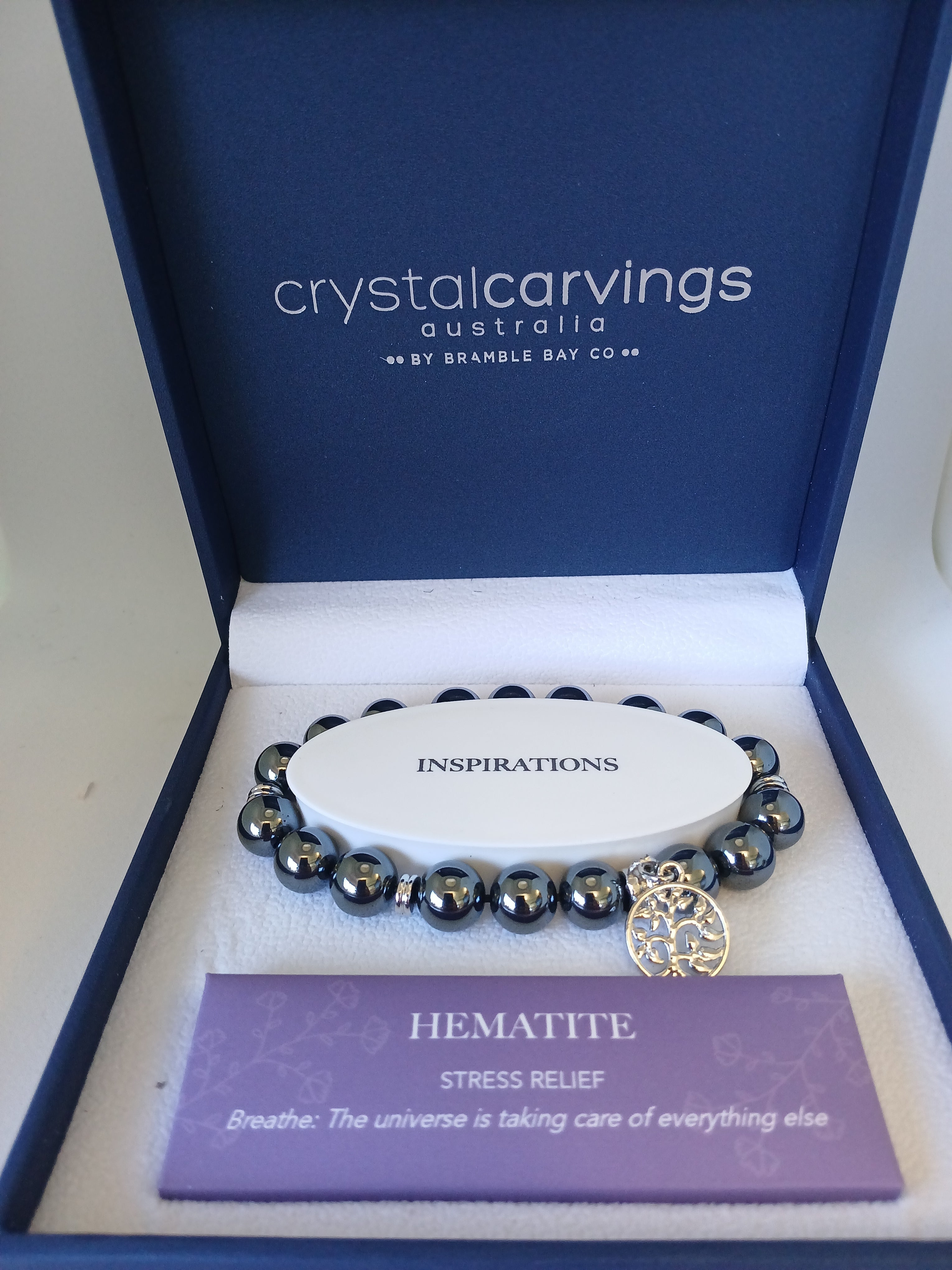 Hematite Stress Relief Bracelet