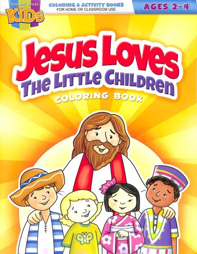 Jesus Loves the Little Children coloring book