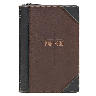 Man of God Journal w/zipper
