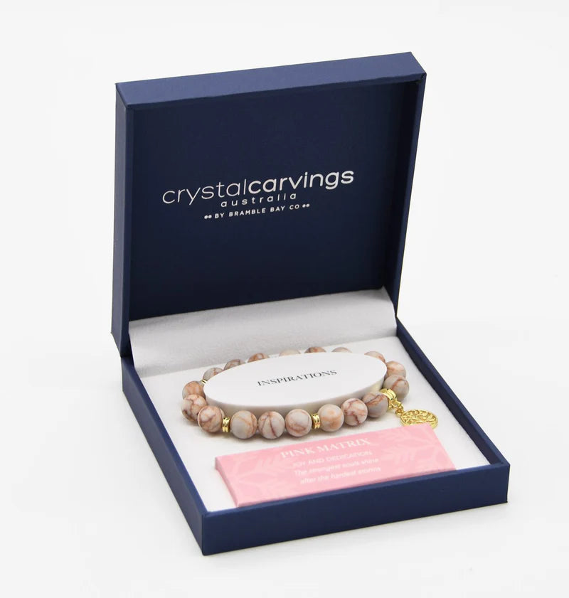 Pink Matrix Joy and Dedication Bracelet