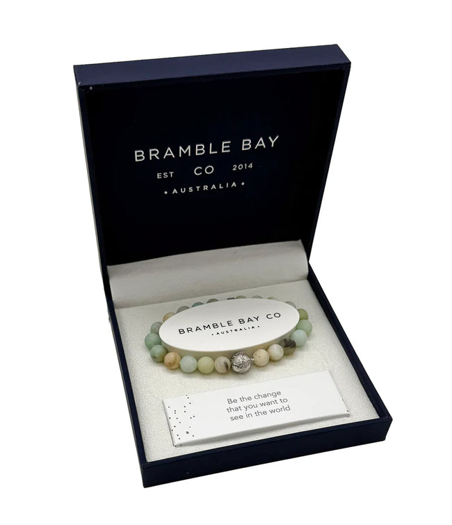 Planet Earth Amazonite Bracelet