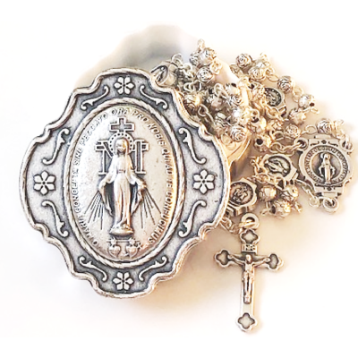 Rosary Miraculous with Case