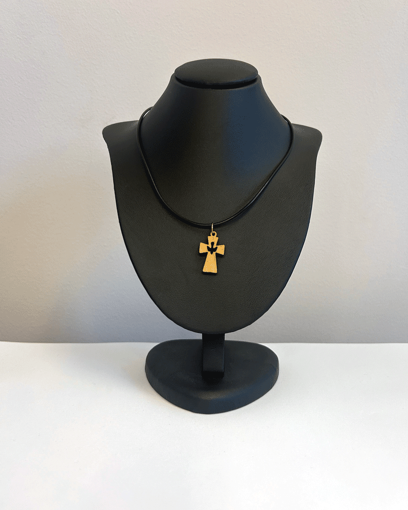 Olivewood Confirmation Necklace