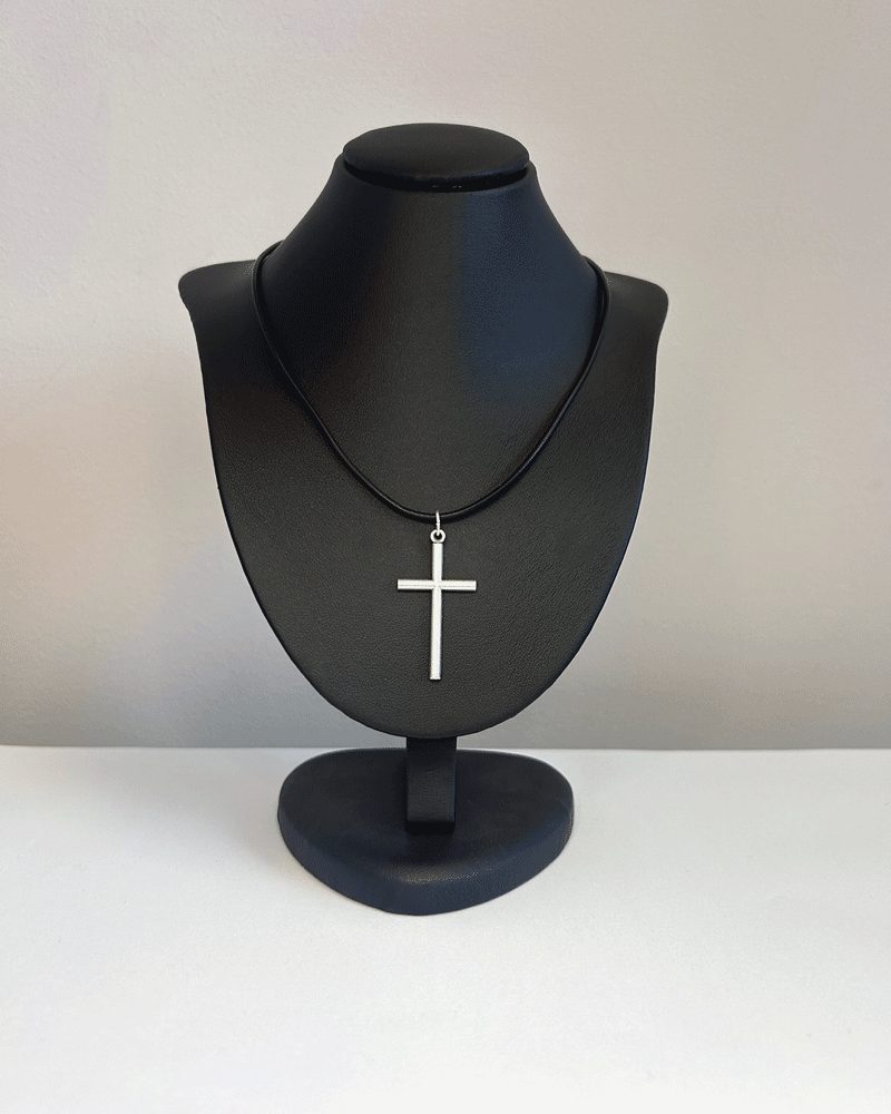 Silver Cross Necklace