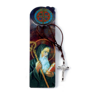 St Benedict Bookmark and Necklace