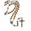 Olive Wood St Benedict Rosary