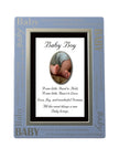 Baby Boy Message/Photo Frame