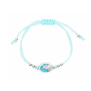 Guardian Angel Cord Bracelet Blue