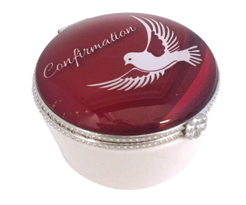 Confirmation Rosary Jewelry Box