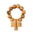 Olive wood Finger Rosary