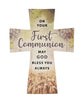 First Communion Message Cross