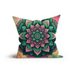 Green and Pink Cushion Cover 45cm
