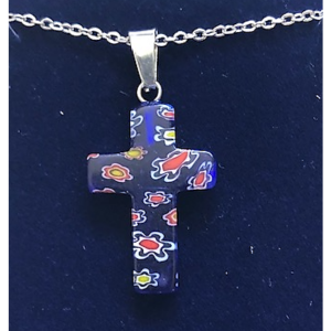 Millefiori Necklace in case