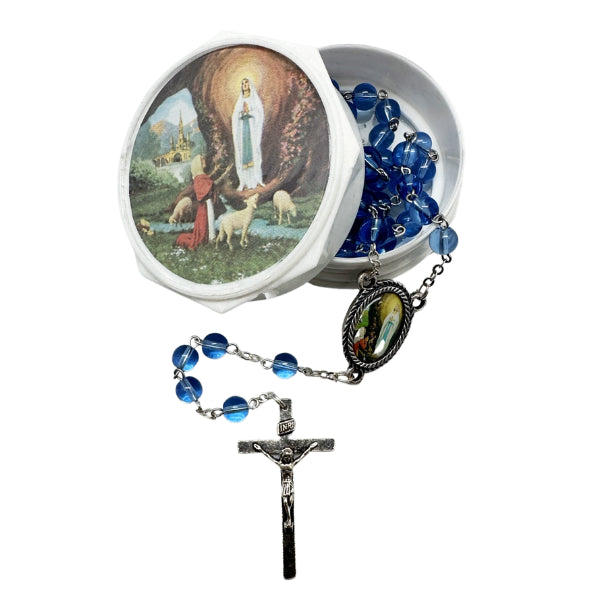 Rosary Our Lady of Lourdes w Box
